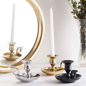 Metal candle stands Topp Brass