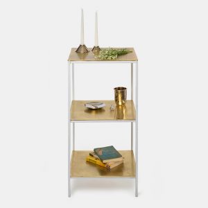 Gold metal Bookcase