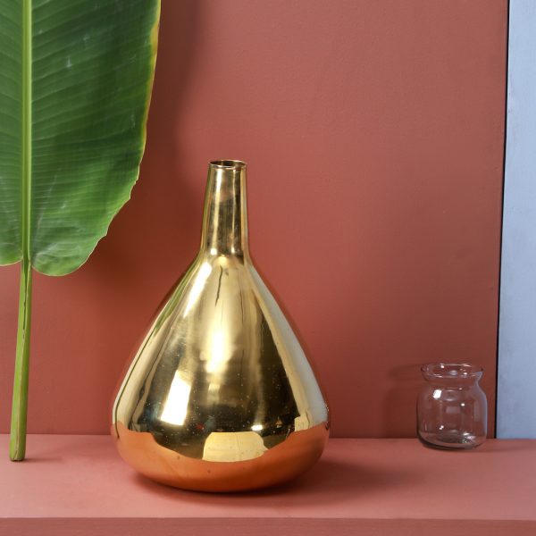 Brass Vase - Topp
