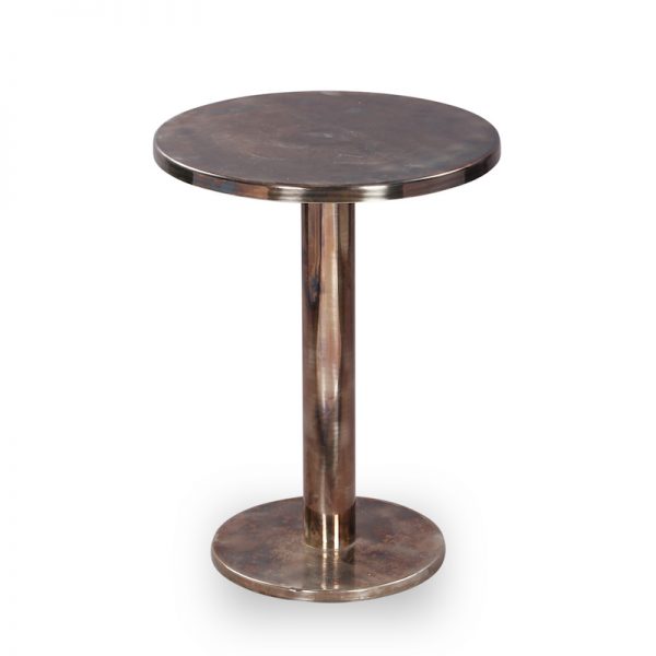 Metal side table for living room
