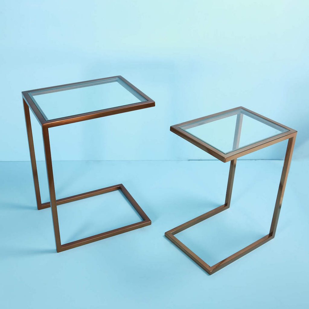 C Nesting Table set TOPP BRASS
