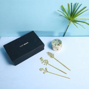 Brass stirrers gift box : Topp Brass