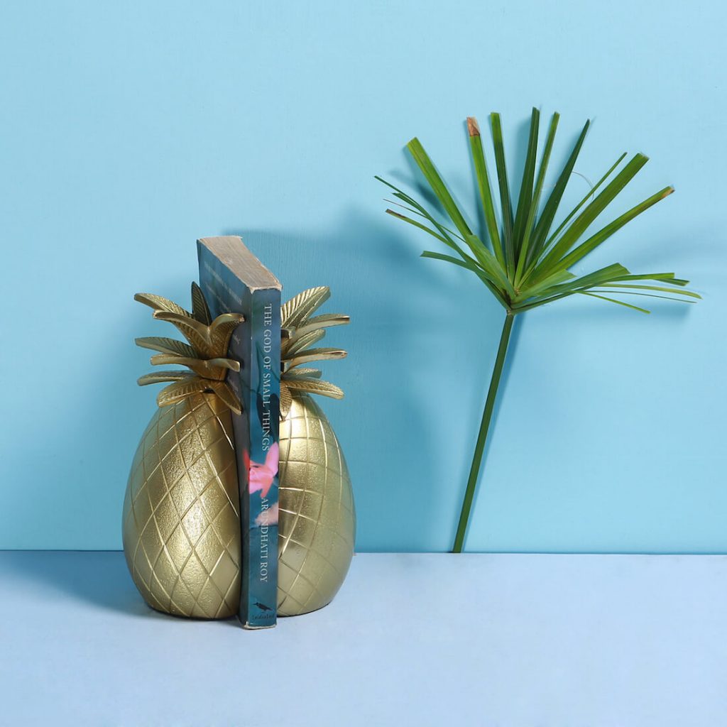 Pineapple Bookends TOPP BRASS