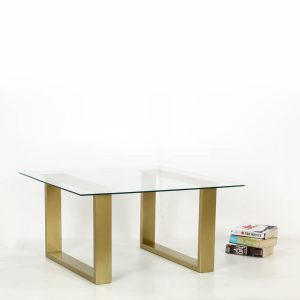 TOPPBRASS : Glass Coffee table
