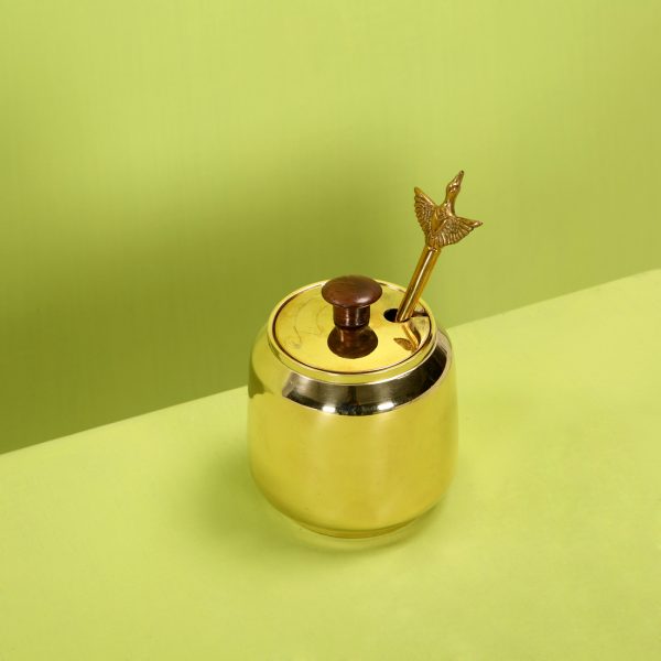 Brass ghee pot : Topbrass