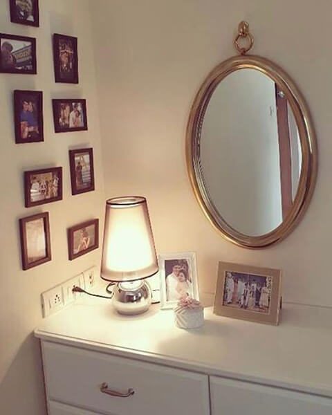 oval mirror for dressing table