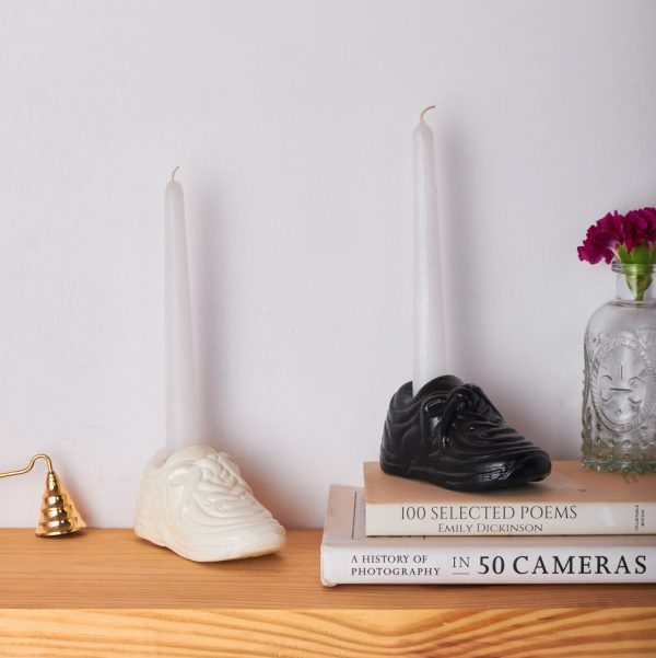 Sneakers candle holder