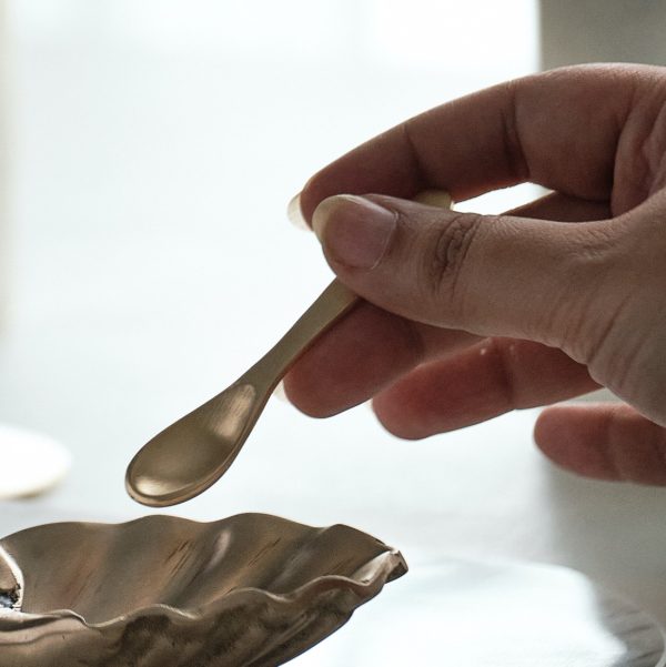 Brass spoon