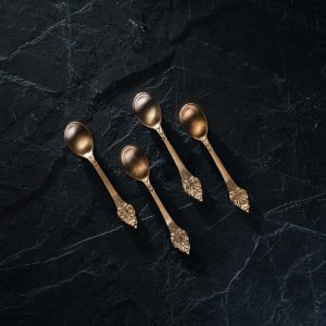 Brass small spoons