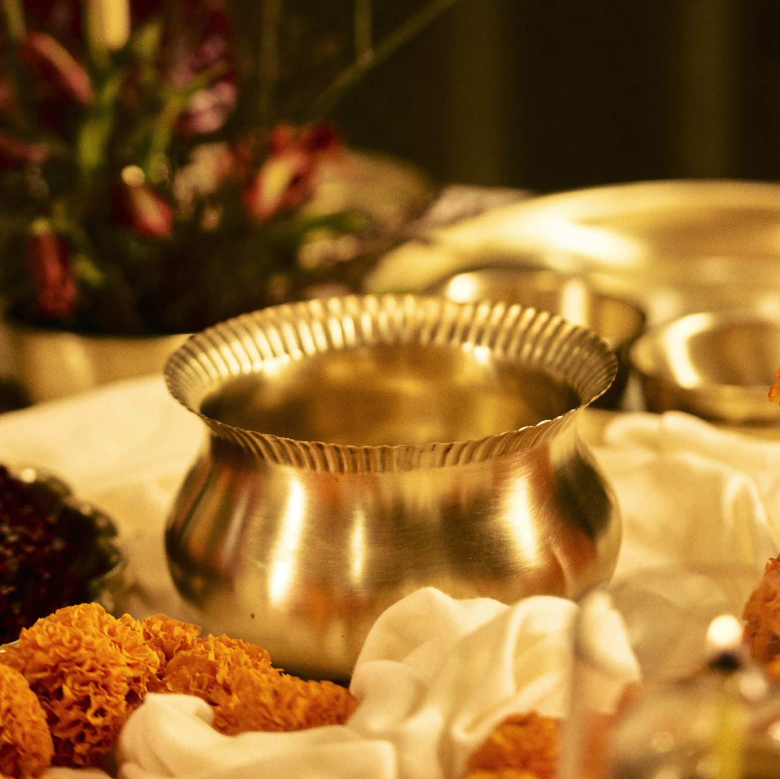 Ritz Brass Lota Bowl